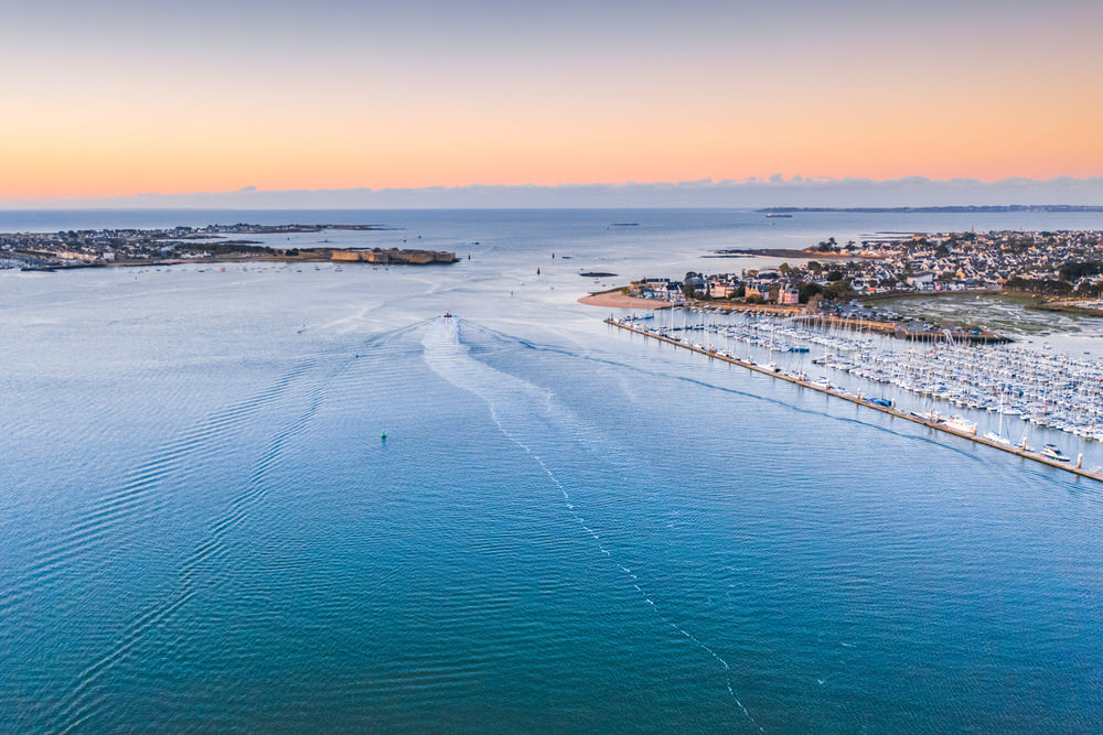 Sortie de la rade de Lorient vers l'île de Groix - ©Thibault Poriel - Breizhbox®